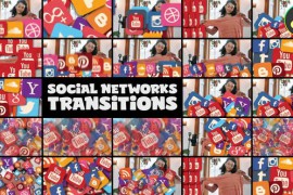 Social Networks Transitions for DaVinci Resolve 50727786