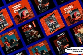 Coreast Music Band Posts | Mogrt 49456860