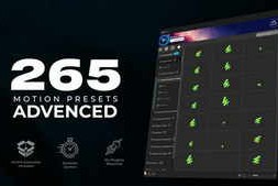 Free Download:Advanced Motion Animation Presets 63419560