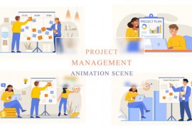 Project Management Explainer Animation Scene 43333778