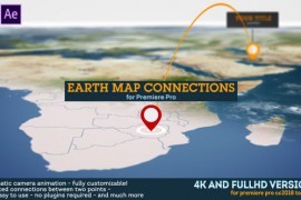 Earth Map Connections for Premiere Pro 26534397