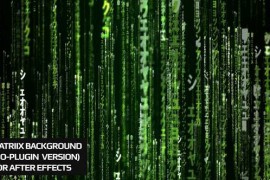 Matrix Background For Ae No Plugin 52784005
