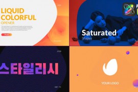 Liquid Colorful Opener for FCPX 51327252