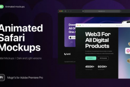 Safari Animated Mockups l MOGRT for Premiere Pro 46385210