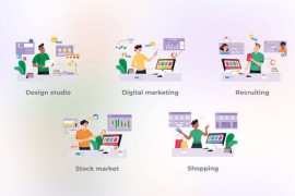 Digital Marketing - Flat Concepts 44582105