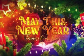 Christmas Intro | Titles Opener | Happy New Year | MOGRT 48999860