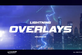 Lightning Overlays Vol. 03 for DaVinci Resolve 50456638