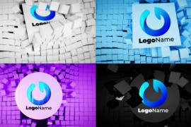 Dynamic Cubes Logo Reveal Bundle 50046238