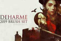 Free Download:Artstation Deharme Brush Set