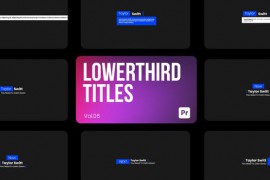 Lowerthird Titles 06 for Premiere Pro 44311657
