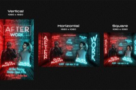 3D Neon Instagram Stories 49858866