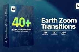 Free Download:Earth Zoom Transitions 62472213