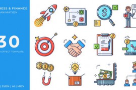Business & Finance Animated Icons | After Effects 52607918