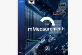MotionVFX – mMeasurements DVR — Properties and Values Presets for DaVinci Resolve