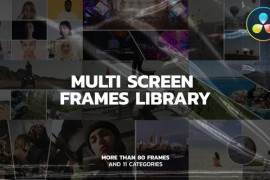 Multi Screen Frames Pack for DaVinci Resolve 42971411