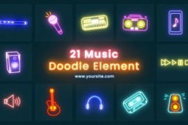 Top best Music Doodles Element Pack 43803450