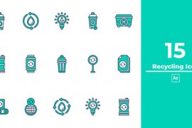 Recycling Icon After Effects 49344345