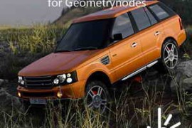 Free Download:Offroad Rig Generator Setup for Geometrynodes/Blender 3.2