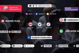 Social Media Lower Thirds | FCPX 45918997