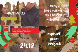 Christmas Greeting Scenes for DaVinci Resolve 42095803