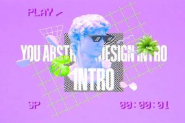Airbrush Vibes Abstract Intro 44893600