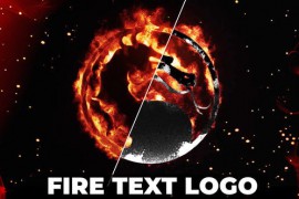 Fire Text Logo Creator 52284744
