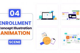 Web development Concept Illustration animation 52500807