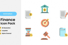 Finance Icon Animation Pack 52101872