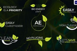 Ecology Lower Thirds 33754284