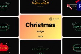 Christmas Badges for Premiere Pro Vol. 04 49538068