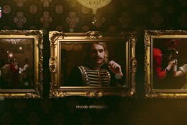 Luxury Golden Frame Display 50604120