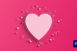 Love Heart Logo Reveal 52296325