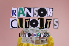 Ransom Cutouts Typeface 46427067
