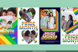 Free Download:Pride Month Instagram Stories | Colorful Social Media Pack 62688256