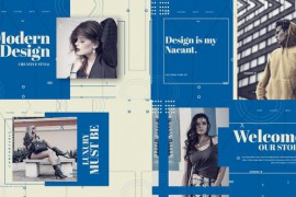 Stylish Square Intro 51939910