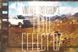 Vintage and Grunge Film Effect 07 8855595