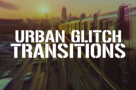 Urban Glitch Transitions | After Effects 52592057