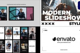 Aesthetic Modern Slideshow for Premiere Pro 46175229