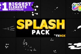 Splash Animated Elements | FCPX 23801626