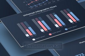 Stylish Infographics Dark 52394584