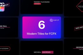 Modern Titles for Final Cut Pro X Vol. 03 44977642