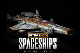 Kitbash3D – Sci-Fi Kits: Spaceships Armada