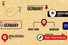 Travel Destination Location Titles | Lowerthirds Text Package Part 2 47970013