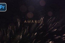 Lux Award Gold Titles | Premiere Pro 52583628