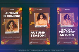Hello Autumn Stories MOGRT 48017951