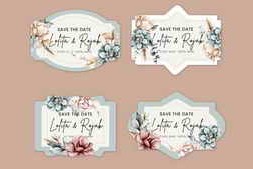 Free Download:Label Flower Titles 61791565