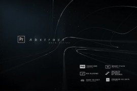 Black Titles | Abstract Lines 43787000