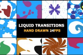 2D FX Liquid Transitions | Da Vinci 30591345