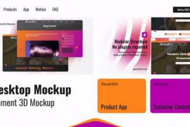 Website Screen Promo Mogrt Premiere 48916228