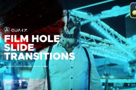 Film Hole Roll Transitions for DaVinci Resolve 51634356